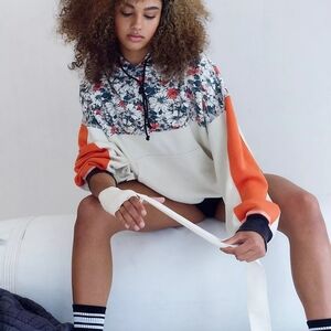 NWT, Free People Movement, Final Call Buti Logo Hoodie, M